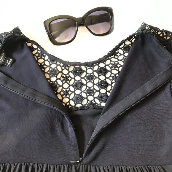 NWOT Ann Taylor Cutout Top Blouse, Sz SP - Picture 11 of 14